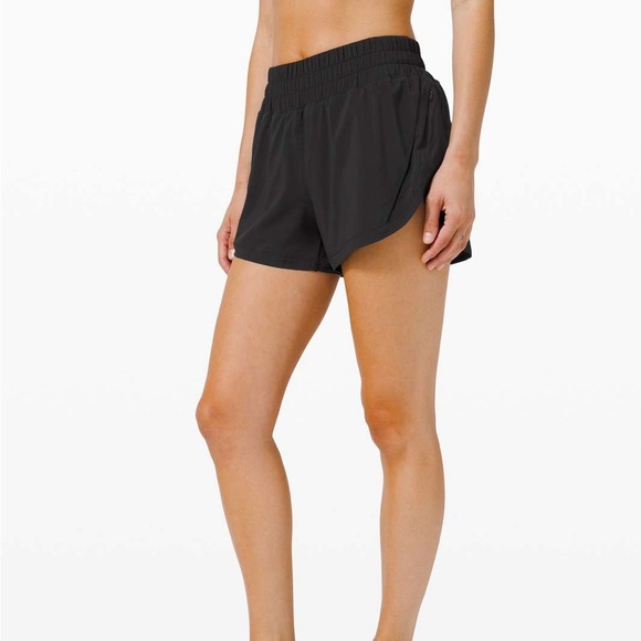 🍋Lululemon Track That High-Rise Short 5” Lined in Black - Picture 9 of 14